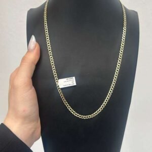 chain shine 10k Size 4.5 mm 20 inch