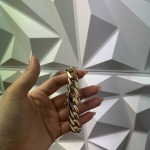 men brazalet monaco 10k Size 15.5mm 8''