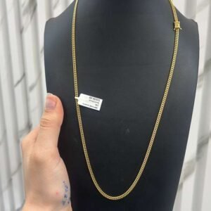 CUBAN LINK 10k Size 3mm22inch