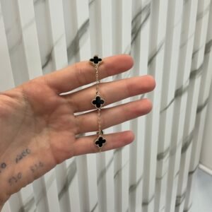 woman brazalet flowers 10k Size 7