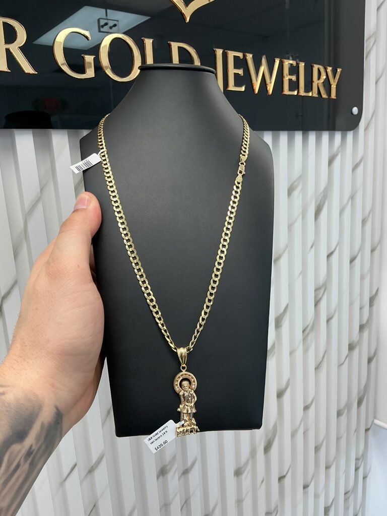 men chain 14 K Size 5.6MM 24