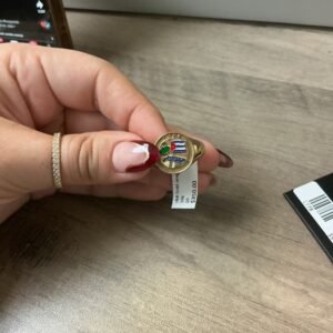 men ring 10k Size 10