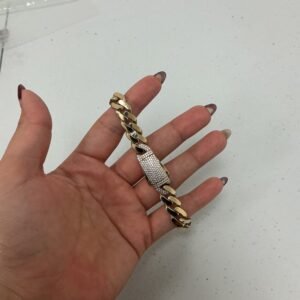 men brazalet monaco 10k Size 11MM 8