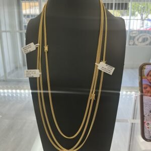 CUBAN LINK CUBAN LINK 10k Size 3mm 24