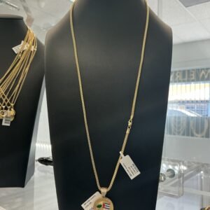 pendant cuba 10k