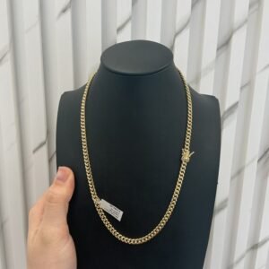 WOMEN CHAIN CUBAN 10k Size 4.6mm 18