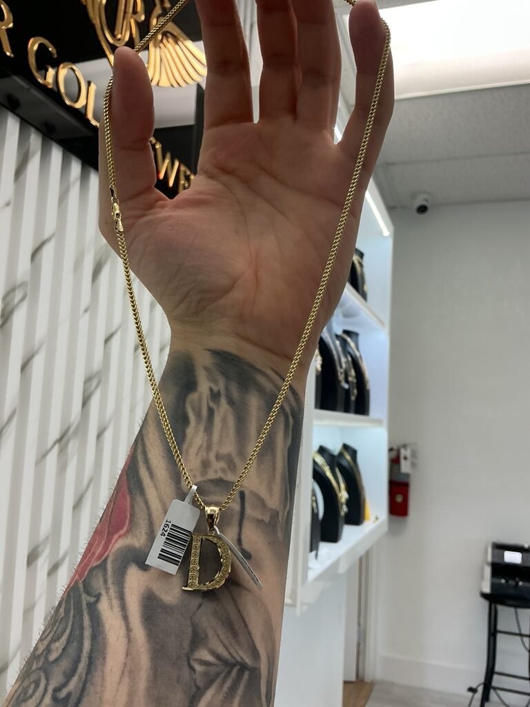 franco chain 14 K Size 20inch