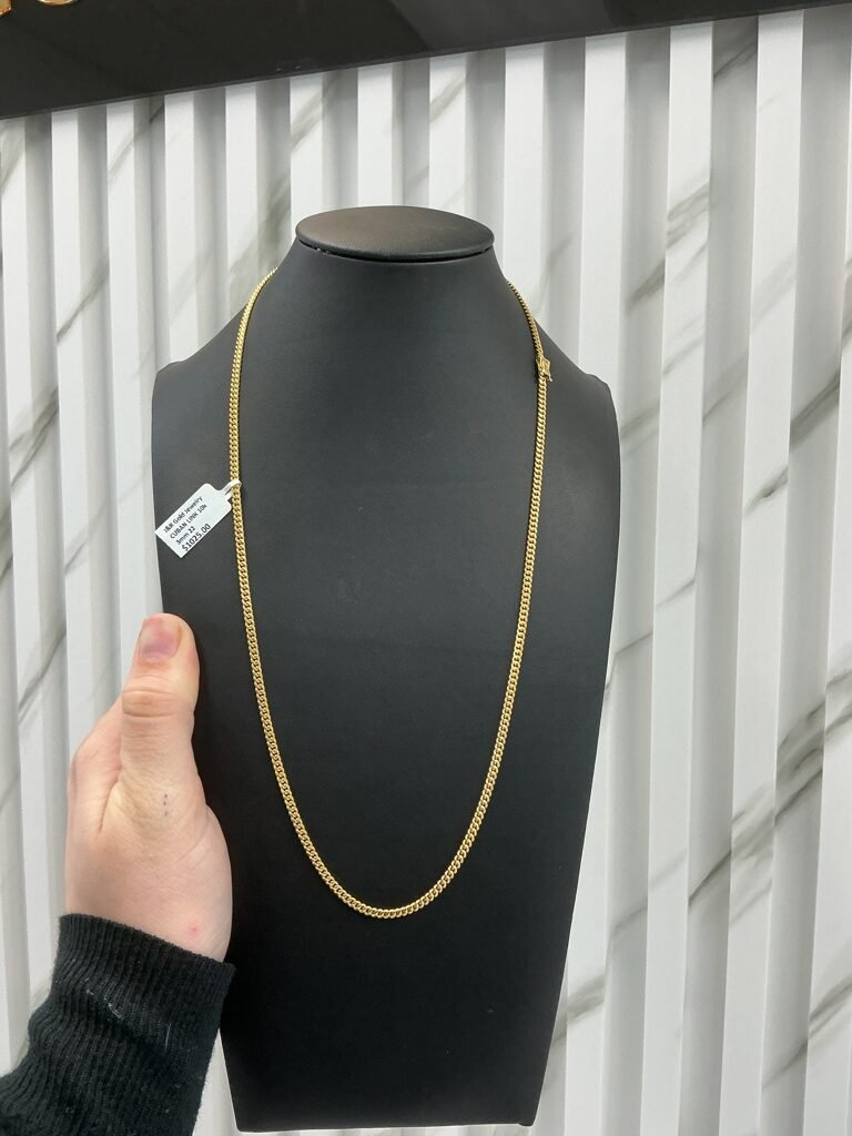 CUBAN LINK CUBAN LINK 10k Size 3mm 22