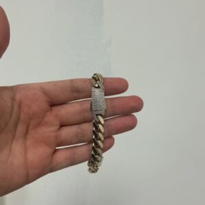 men brazalet monaco 10k Size 11MM 8
