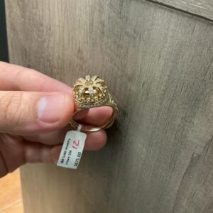 men ring crown 10k