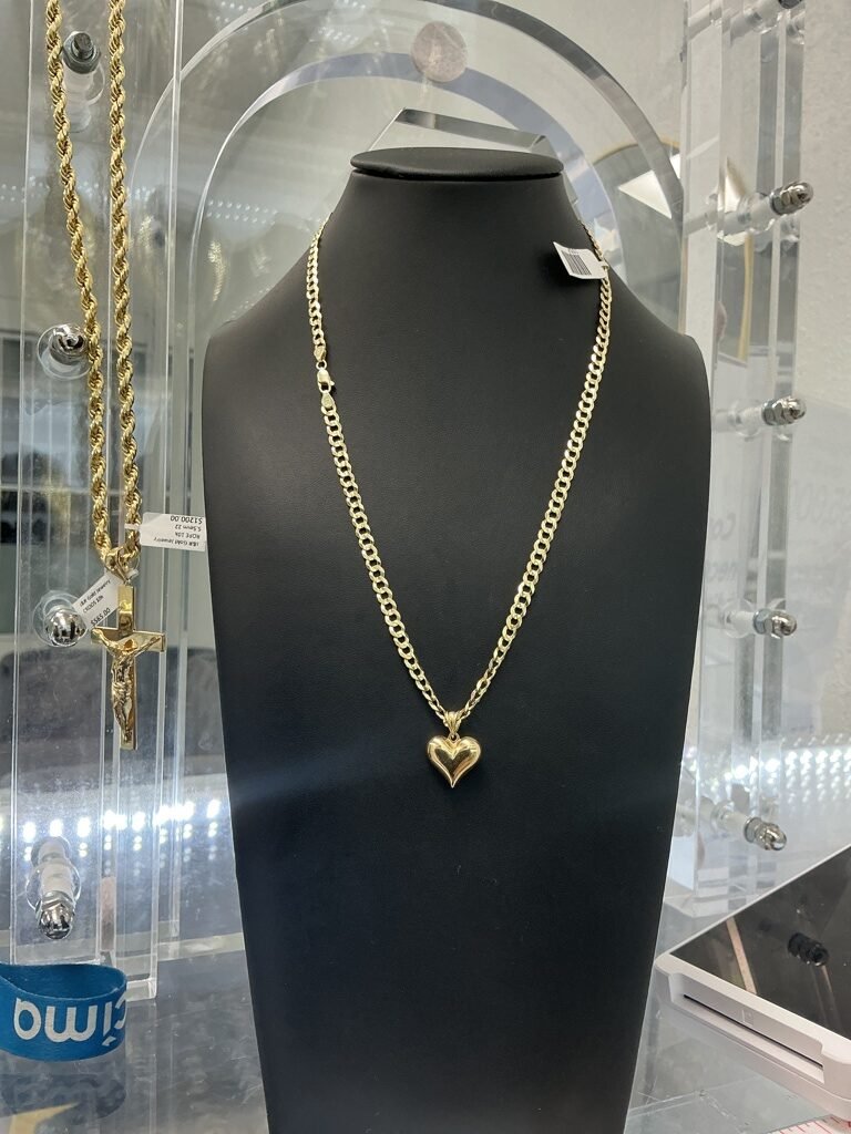 chain shine 10k Size 4.5mm 18''