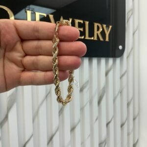 brazalet ROPE 10k Size 7mm 8