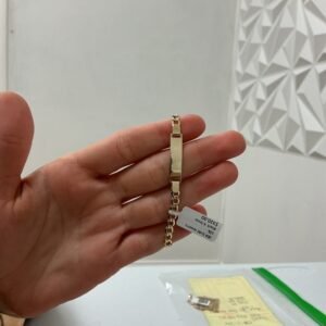 baby brazalet 10k 6inch 4.5mm