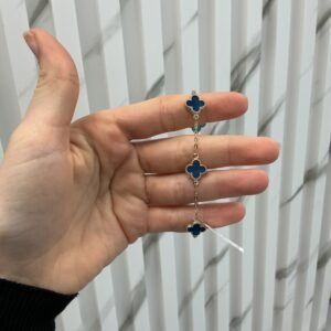 woman brazalet flowers 10k 7