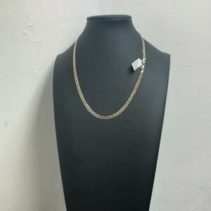 men chain shine chain 10k 4.5mm 18