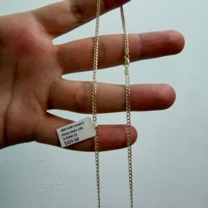 chain shine shine chain 10k Size 2.5MM 22