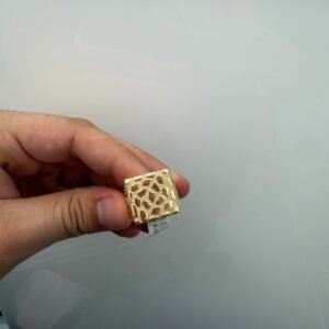 men ring NUGGET 10k 10