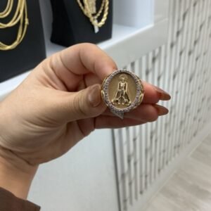 men ring san lazaro 10k Size 11.5 Weight 19.7g
